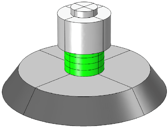 Modelo de un transductor de Tonpilz