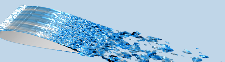 Modelo realizado con COMSOL Multiphysics