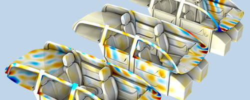 Modelo realizado con COMSOL Multiphysics