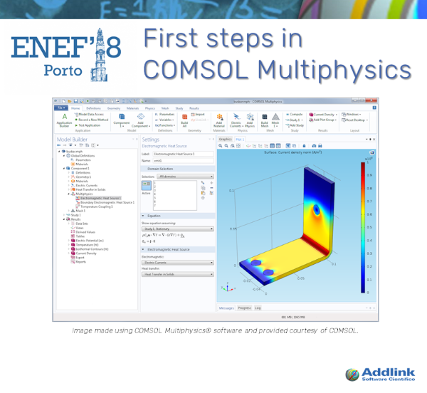 First steps in COMSOL Multiphysics (with COMSOL Multiphysics 5.3a)