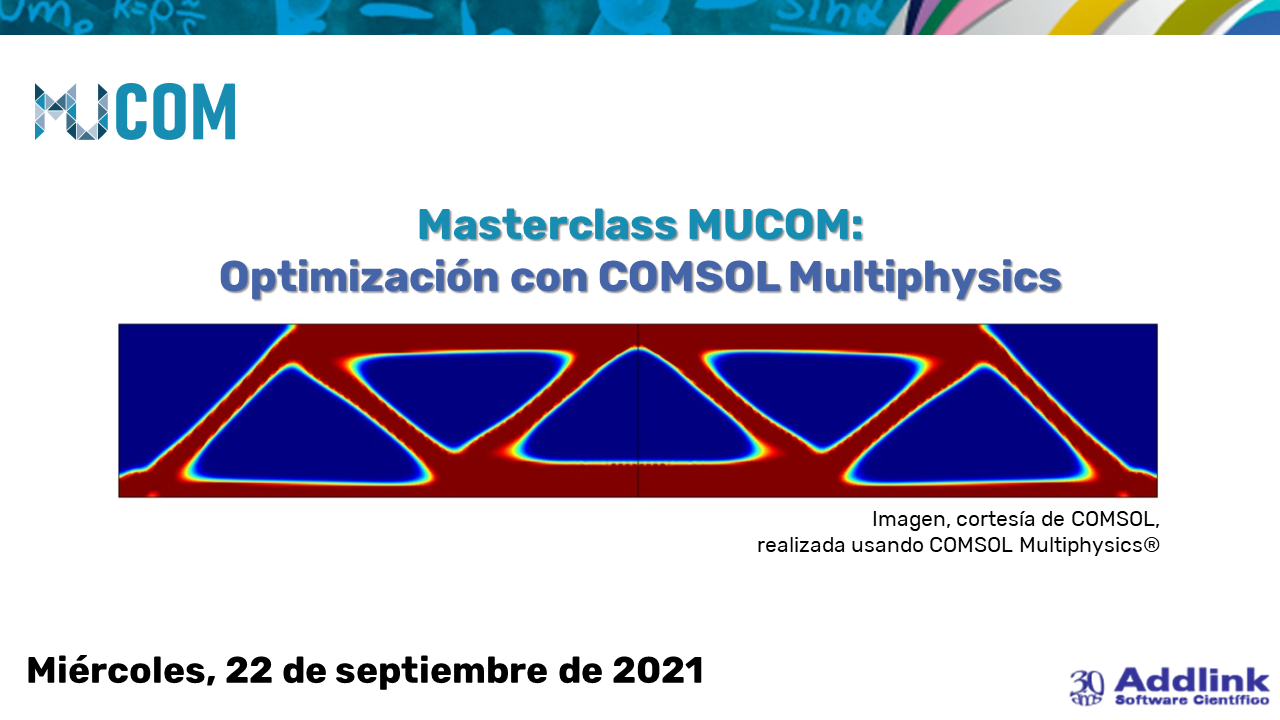Masterclass Optimización con COMSOL Multiphysics (22 de