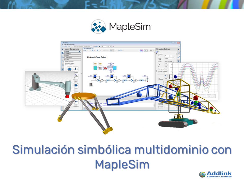 Simulación simbólica multidominio con MapleSim (con MapleSim 2017)